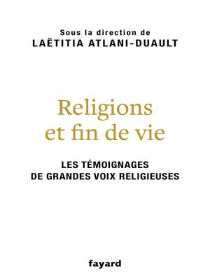cover image of Religions et fin de vie